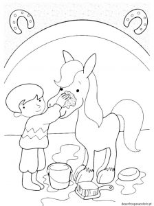 Read more about the article Desenhos de cavalos para colorir grátis 11